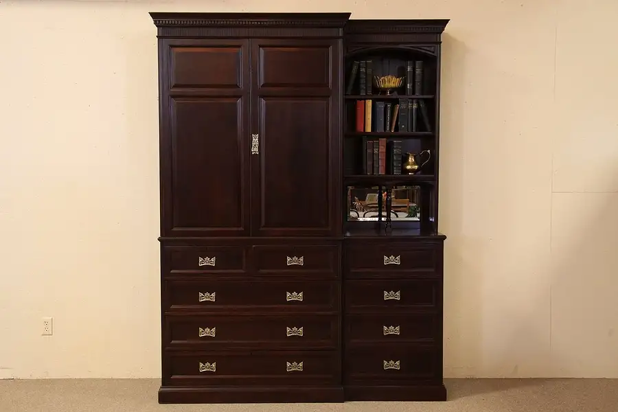 Main image of Victorian Linen Press or Gentleman's Dresser