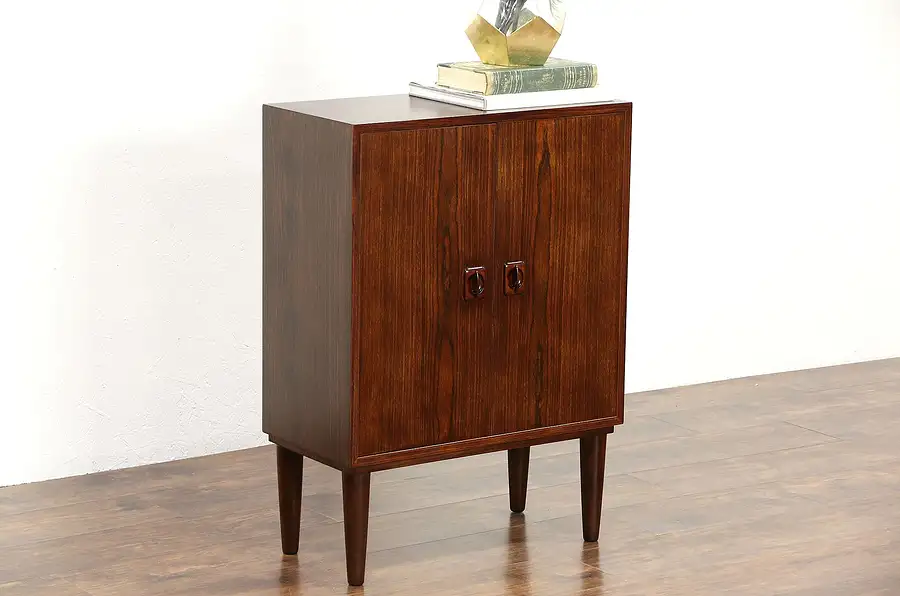 Main image of Midcentury Danish Modern 1960's Vintage Console or Bar Cabinet