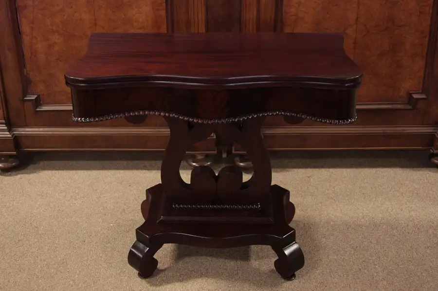 Main image of Empire Mahogany 1840's Game Table