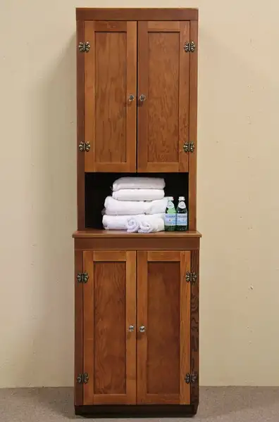 Main image of Country Antique 1930's Pantry Cupboard
