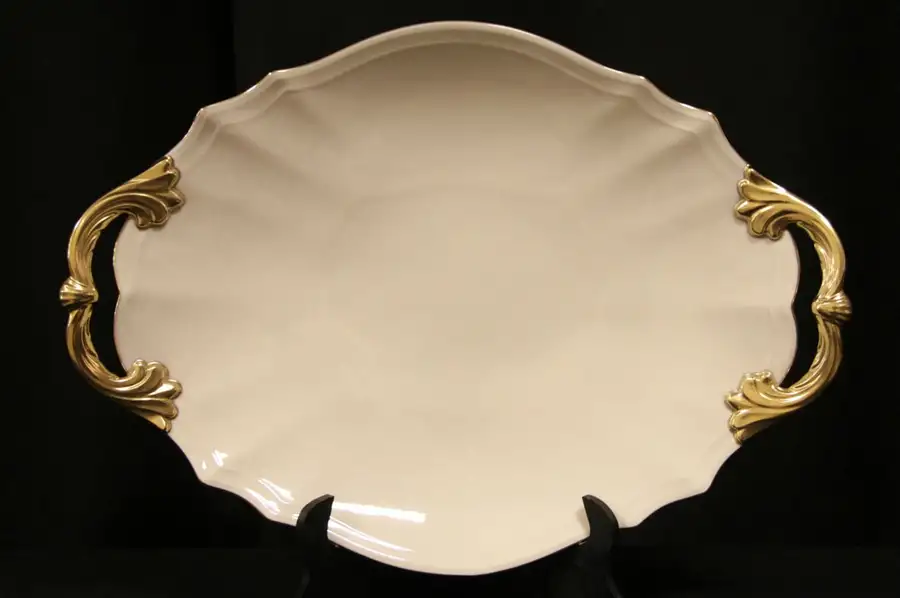 Main image of Lenox Eternal Cream & Gold 16 1/2" Platter