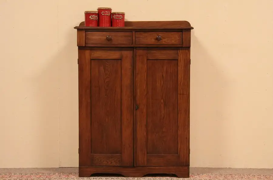 Main image of Primitive Country Antique Jelly Cupboard