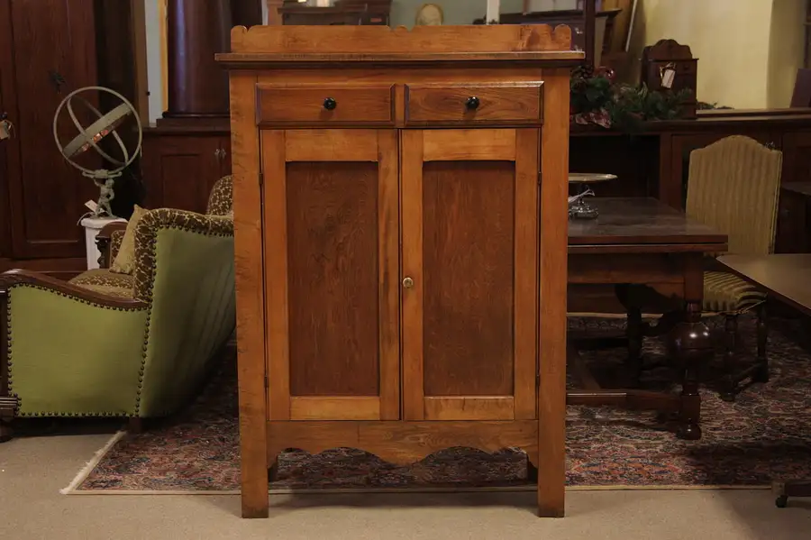 Main image of Country Antique Jelly Cupboard or Pie Safe