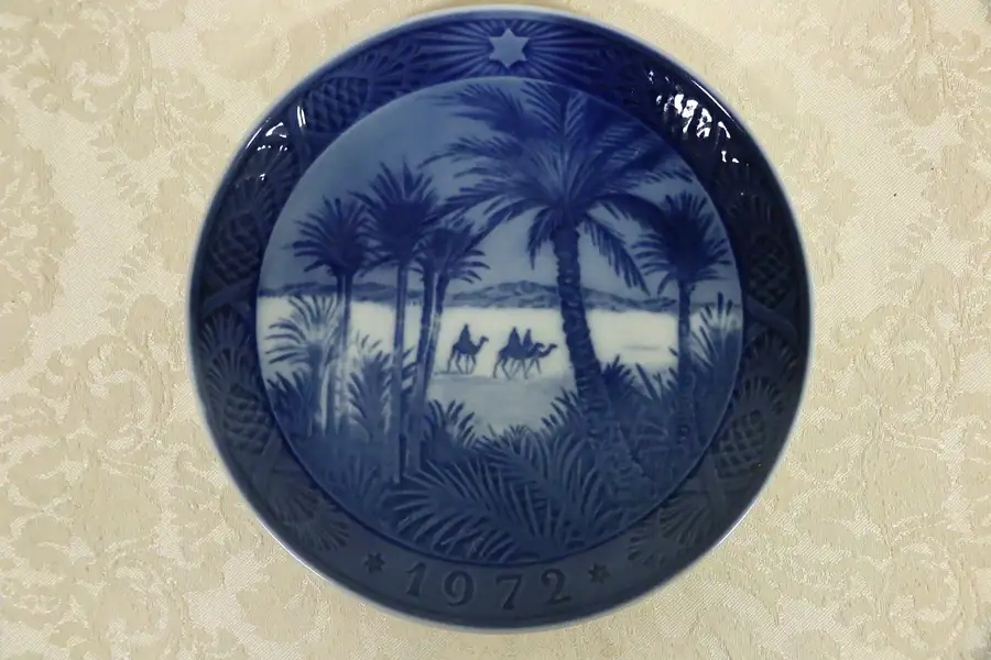 Main image of 1972 Bing & Grondahl Plate Camel and Palms B&G Collector Plate