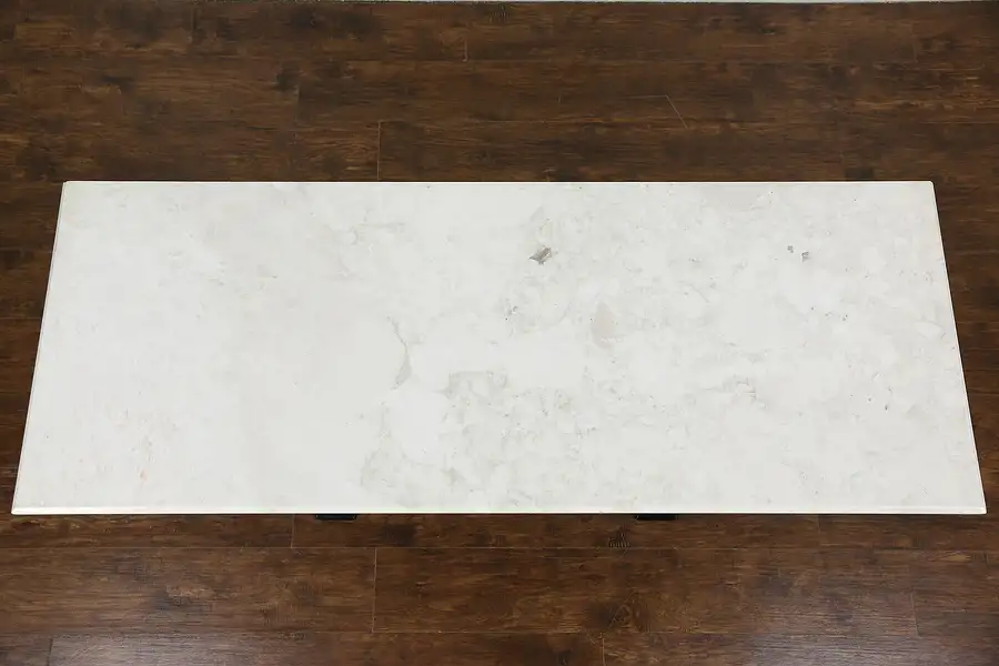Main image of Slab of 66" White Marble, Architectural Salvage