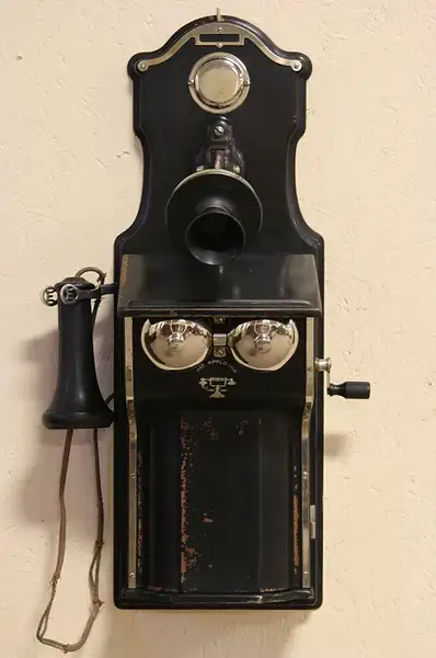 Main image of Kellogg 1909 Copper Wall Telephone