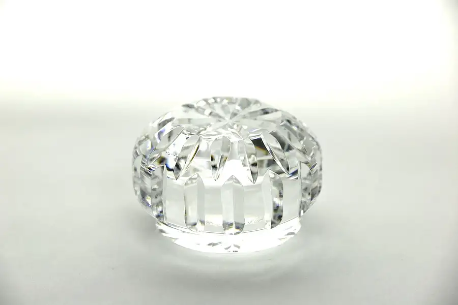 Main image of Waterford Signed Blown & Cut Crystal Paperweight