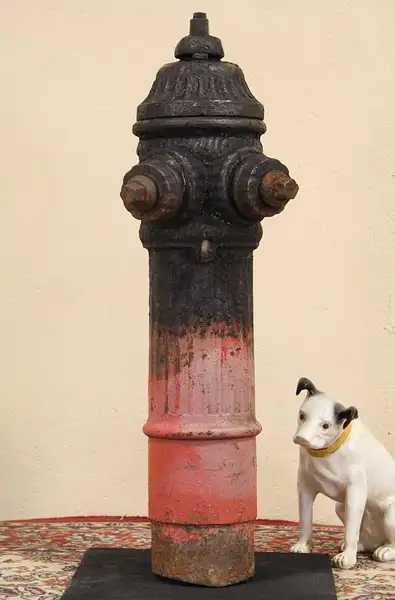 Main image of Iron Early 1900's Antique Salvage Fire Hydrant Garden Ornament