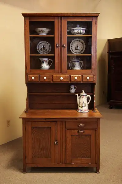 Main image of Country Baker's Cupboard, Flour Bin, Spice Drawers