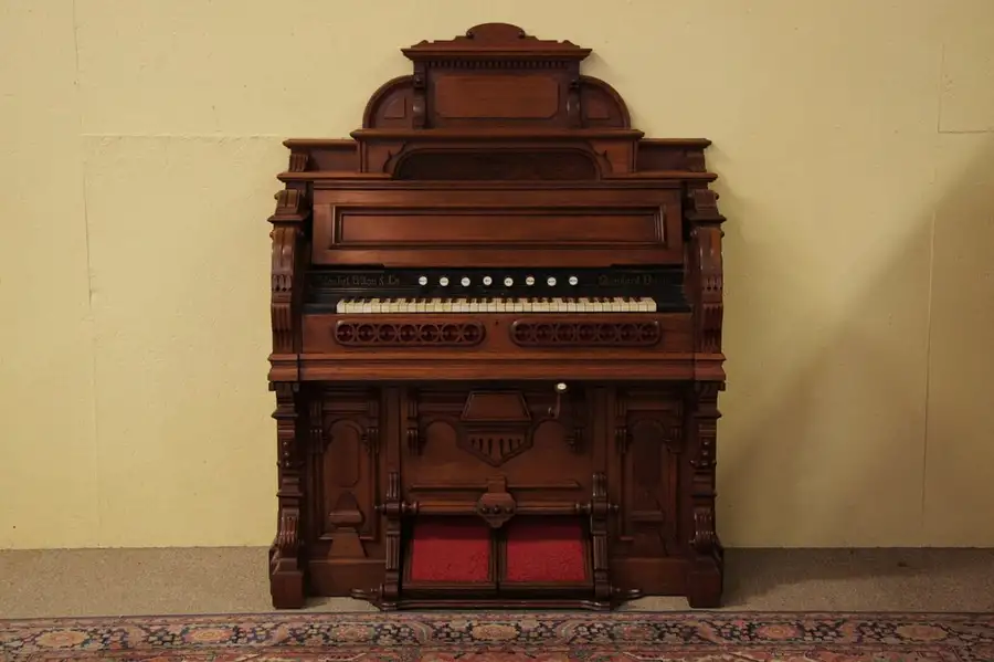 Main image of Victorian Renaissance New York Pump or Reed Organ