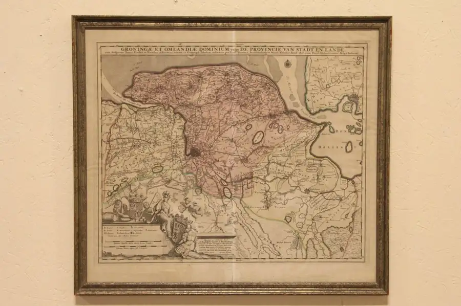 Main image of Visscher 1700 Netherlands Antique Map of Groningen, Holland