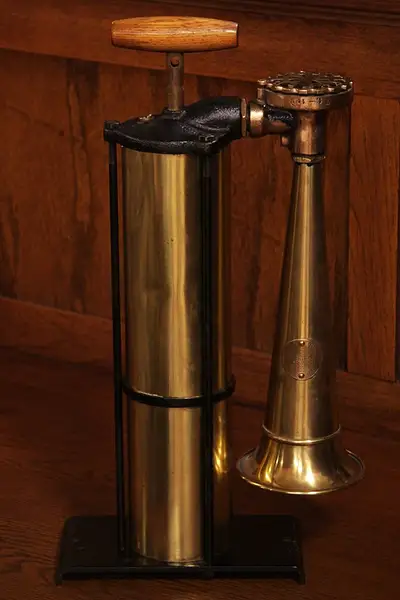 Main image of Swedish Brass Ship's Fire Horn
