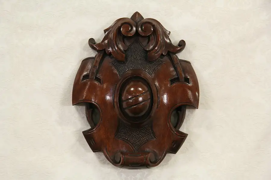 Main image of Architectural Salvage 1870's Antique Carved Crest