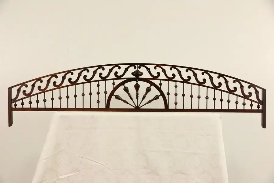 Main image of Fretwork Arch, Victorian 1880 Antique Stick & Ball Architectural Fragment