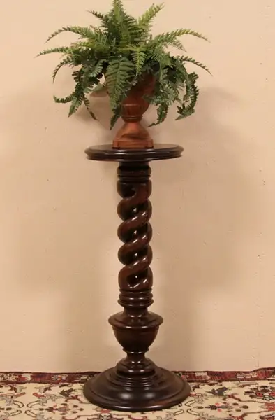 Main image of Double Spiral Pedestal or Plant Stand