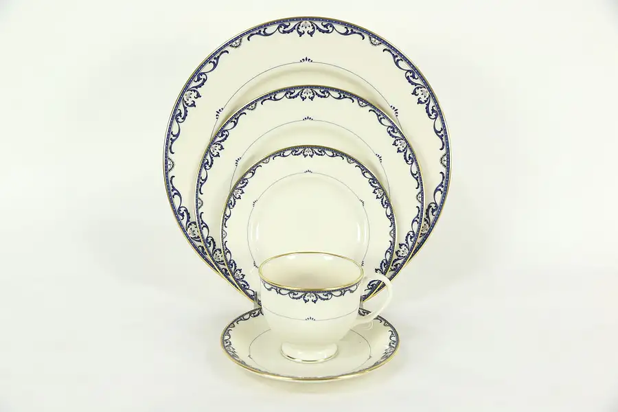 Main image of Lenox Liberty Pattern 5 PC Place Setting, Hand Painted