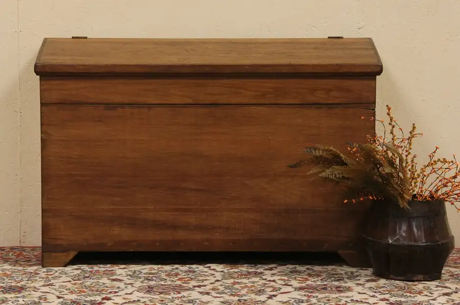 Main image of Country Wood Box Grain Bin, Nice for Boots & Backpacks