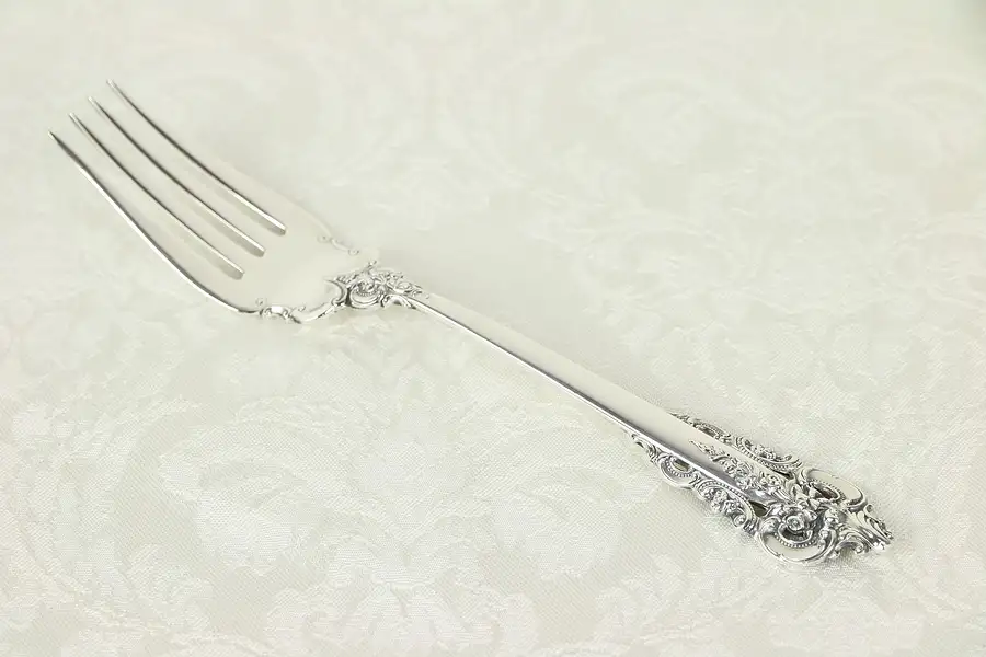 Main image of Grand Baroque Wallace Sterling Silver 8" Meat Serving Fork