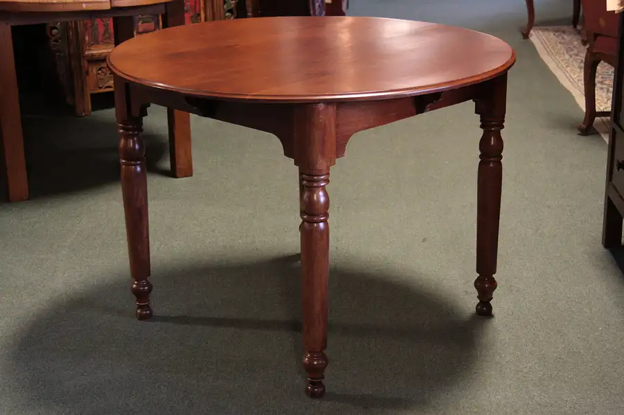 Main image of Victorian Round Antique Pub or Tavern Game Table