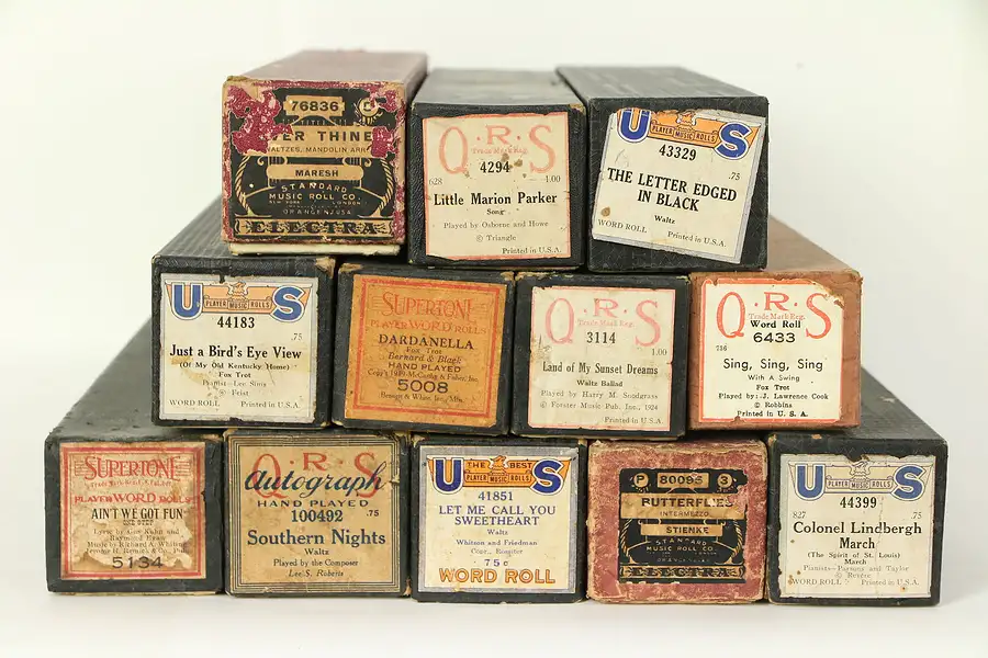 Main image of Player Piano 12 Rolls, Let Me Call You Sweetheart, etc