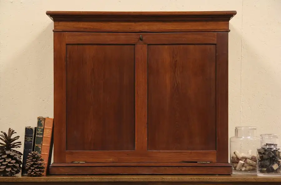 Main image of Hotel 1860 Antique Countertop Mailbox Desk