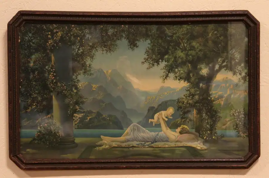 Main image of R. Atkinson Fox "Loves Paradise" Mother and Child
