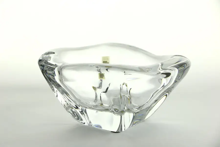 Main image of Daum of Nancy, France Signed Crystal Bowl or Ashtray
