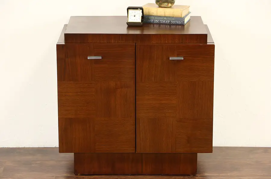 Main image of Midcentury Modern 1960's Vintage End Table, Nightstand or Cabinet