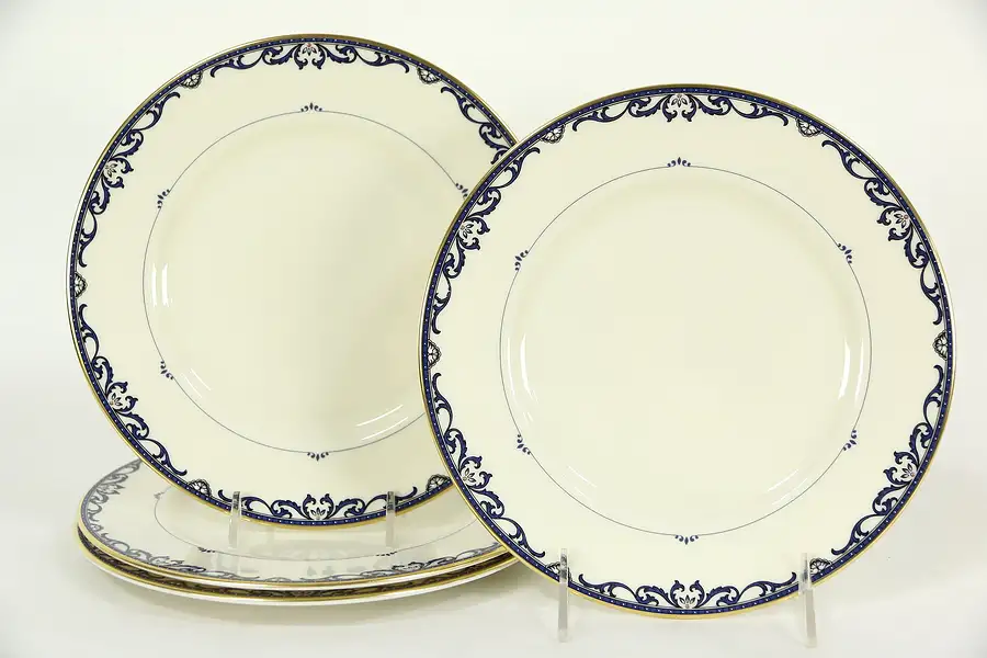 Main image of Lenox Liberty Pattern Set of Four Salad Plates, Hand Painted