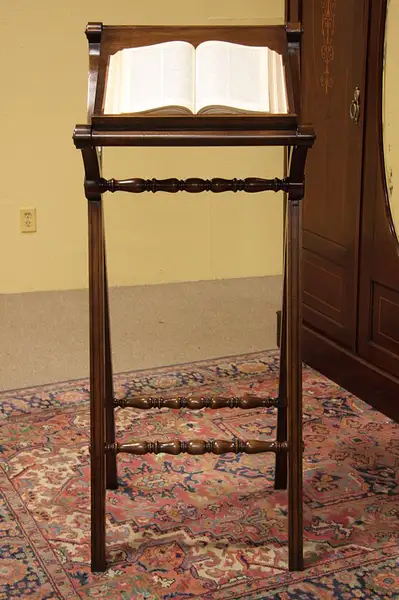 Main image of Podium or Lectern, Book or Bible Stand
