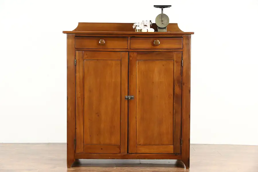Main image of Pantry Cabinet Antique Pennsylvania 1850 Farmhouse Jelly Cupboard