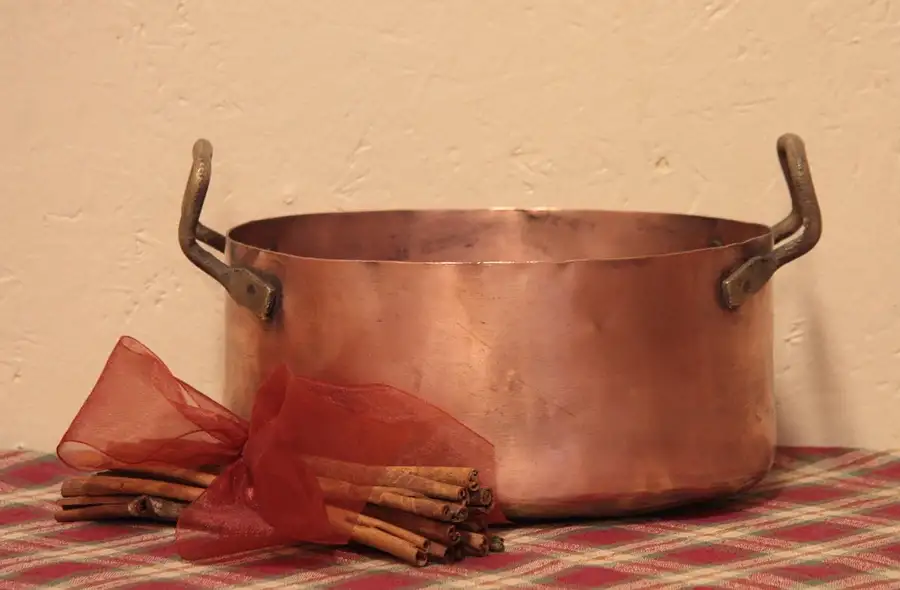 Main image of French Copper Oval Roaster Pan