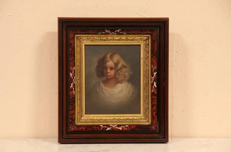 Main image of Victorian Portrait of a Girl, with Photo