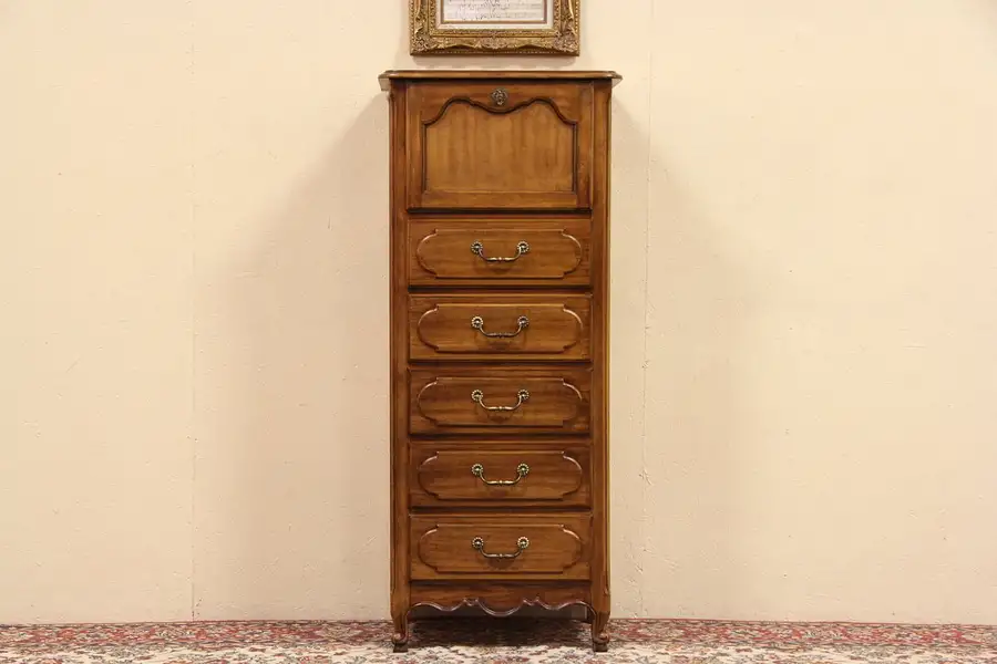 Main image of Country French Lingerie Chest & Dressing Mirror