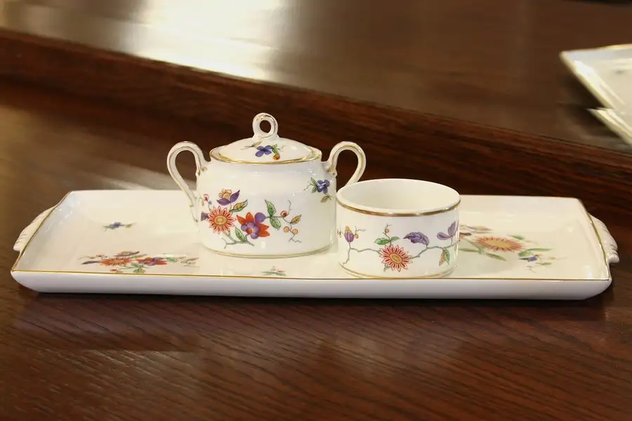 Main image of Richard Ginori Italy Creamer, Sugar and Tray