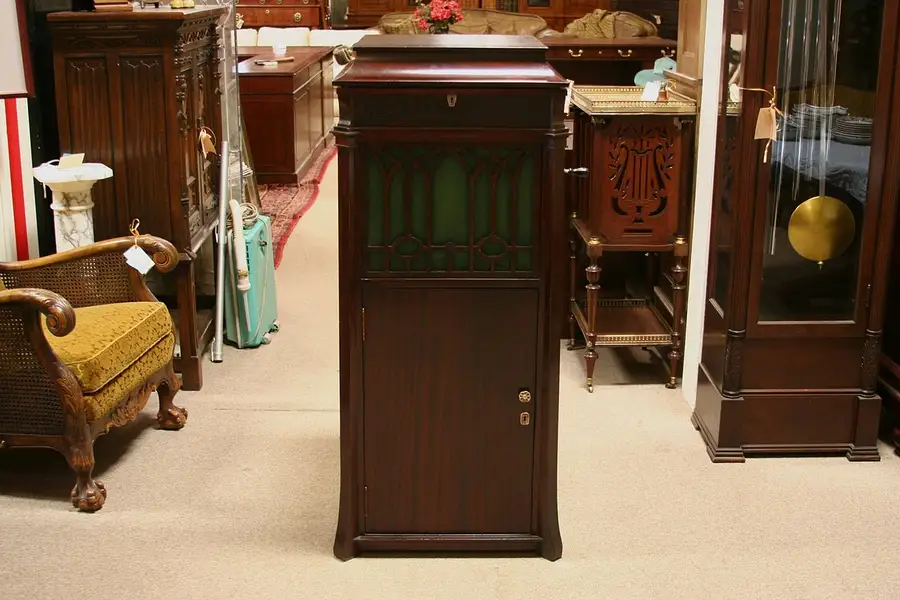 Main image of Edison Phonograph Mahogany Floor Model C250