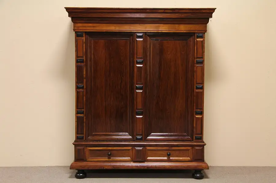 Main image of Dutch Kas Dowry Cupboard or Armoire