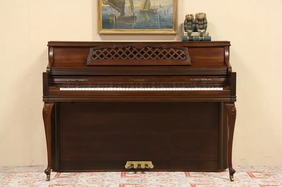 Main image of Kimball Cherry 1974 Console Piano