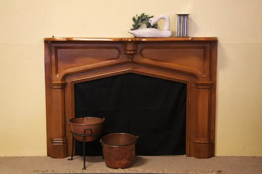 Main image of Kentucky Country Pine 1850 Fireplace Mantel