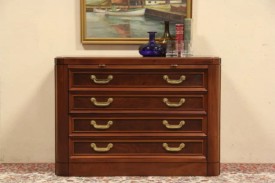 Main image of Alex Stuart 6' 4" Vintage Mahogany Lateral File Cabinet