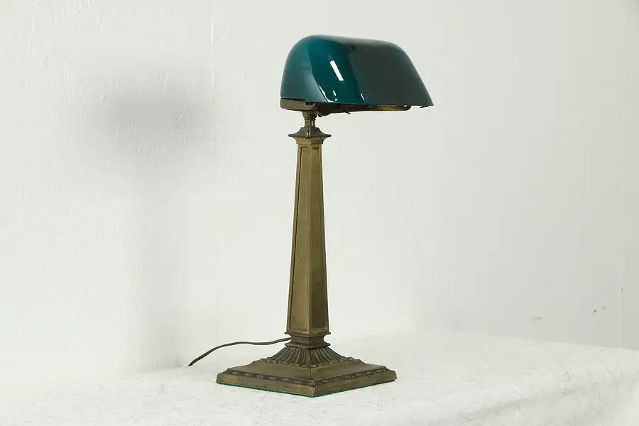 Main image of Emeralite Signed Lamp Pat. Aug. 15, 1916, McFaddin, NY,