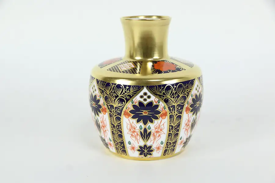 Main image of Traditional Imari Royal Crown Derby, 4 1/2", Vase