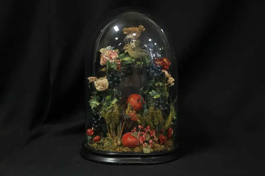 Main image of American Victorian Diorama in Glass Dome