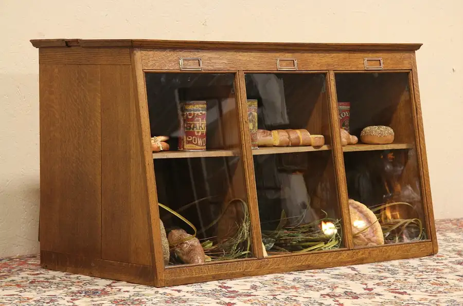 Main image of Oak & Pine Countertop Bakery Display Case