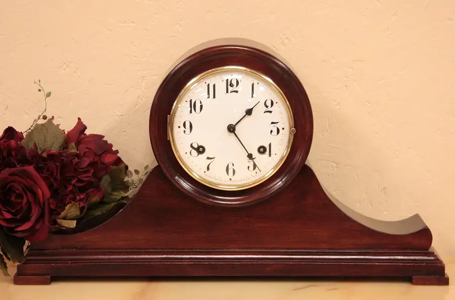 Main image of Waterbury Antique 8 Day Mantel Clock