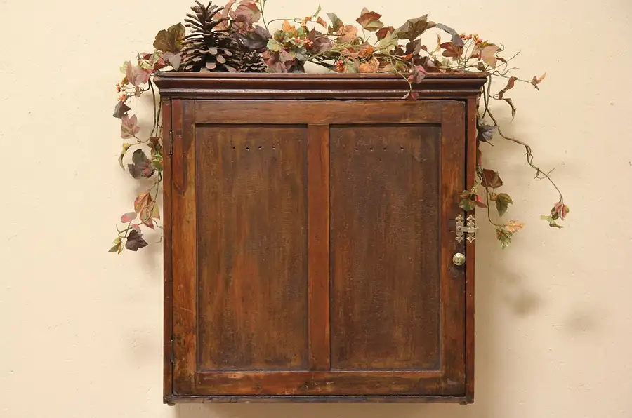 Main image of Rustic Hanging or Countertop 1870 Cupboard