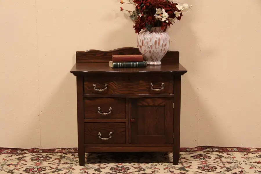 Main image of Victorian Chest or Commode, End Table