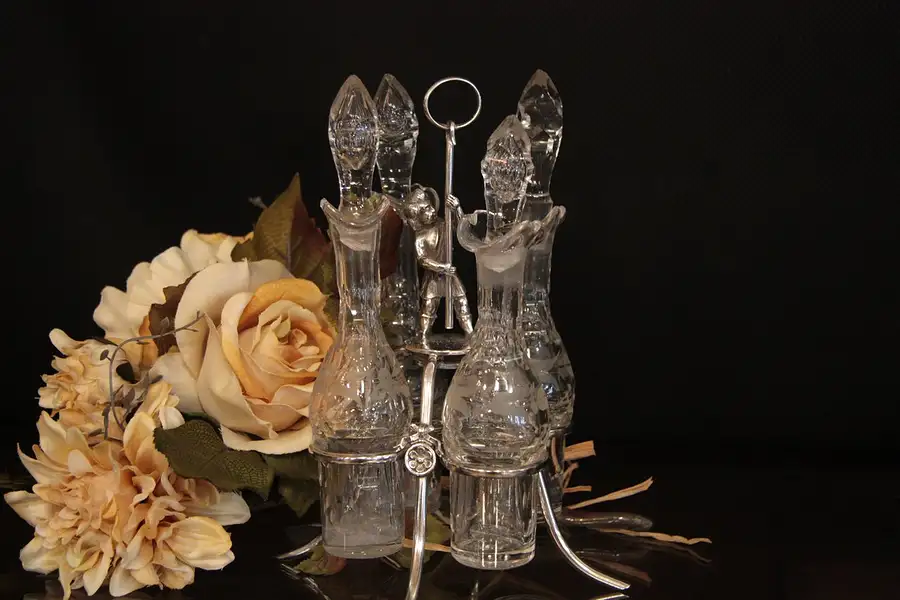 Main image of Victorian Silver Cruet or Condiment Set