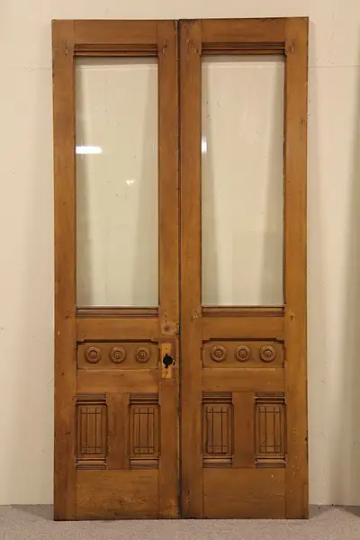 Main image of Architectural Salvage 1885 French Doors Pair