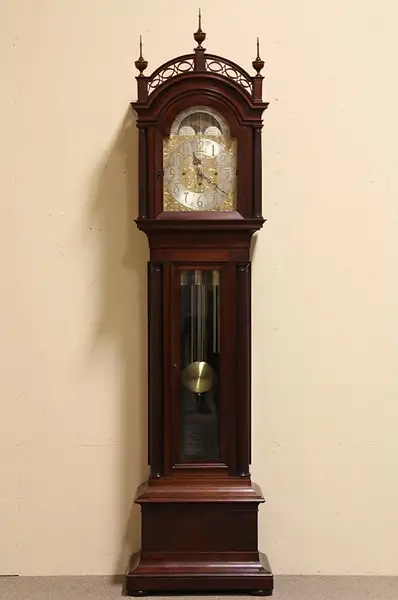 Main image of Herschede Tall Case or Grandfather Clock, 5 Tube Chime